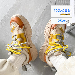 tb850824145淘宝许芒刘ulzzang运动老爹鞋女chic港风复古鞋子ins潮