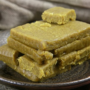 安徽无为特产麻油绿豆糕襄安正宗传统手工老式绿豆饼糕点零食小吃