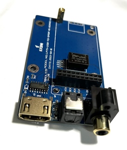 CT7601 USB界面转同轴光纤IIS输出转板DSD DOP PCM
