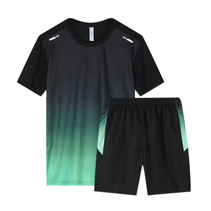 正品匹克运动服套装短袖夏季速干透气T恤晨跑步篮球训练短裤健身
