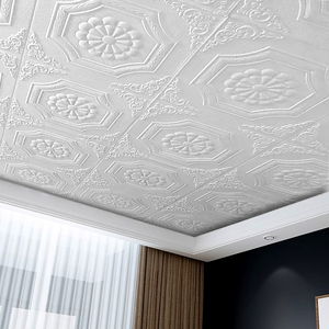 天花板吊顶贴纸房顶自粘装饰遮丑棚顶壁纸网红创意顶贴屋顶遮挡
