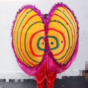 新款扭秧歌海水蚌河蚌壳精贝壳蛤蜊舞台表演出服装庙会红社火道具