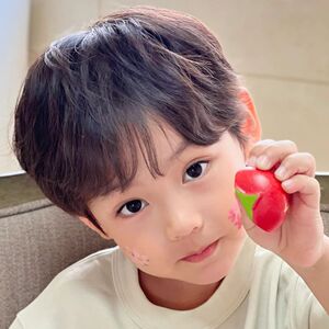 儿童假发男孩短直发帅气蓬松空气刘海中性短发锅盖头碎盖头全头套