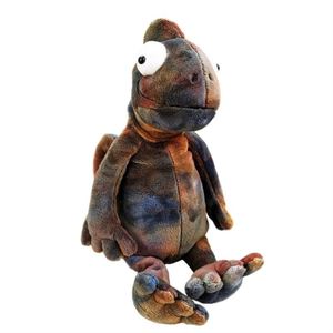 乌鸦小姐与蜥蜴先生玩偶网物蜥蜴先生毛绒公仔任s宠伦嘉红同款玩