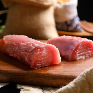 猪领鲜黑猪小里脊肉400g生鲜冷冻土猪肉纯精肉瘦肉块