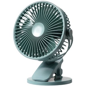 坐式小风扇夹扇强风夹式大风夹子插电充电床头静音可立可夹可挂的
