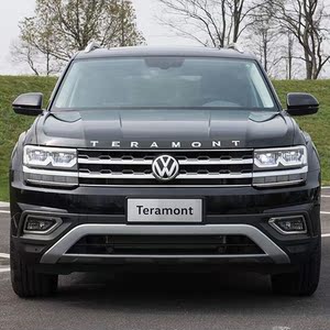 大众途昂车标前机盖teramont字母标车头前脸标志装饰贴标