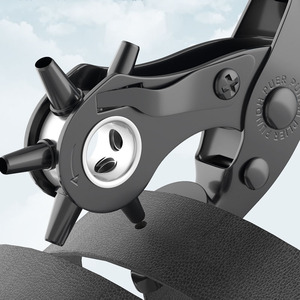 皮带打孔器腰带家用多功能神器小型椭圆孔圆环孔打孔钳打眼器省力