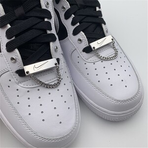 鞋带扣空军一号aj1鞋标 铁牌 标牌铁片原装配件 铁扣 af1金属鞋扣