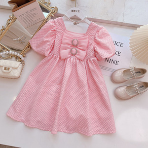 女童生日公主裙粉色