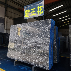 天然大理石霸王花板材地板墙身楼梯背景酒店别墅室内石材加工定制