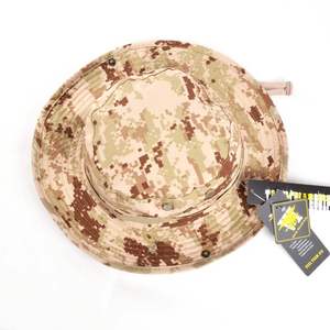 seal team six海豹六队迷彩圆边帽 美式军迷战术户外奔尼帽 遮阳