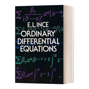 英文原版 Ordinary Differential Equations 常微分方程 Dover数学 英文版 进口英语原版书籍