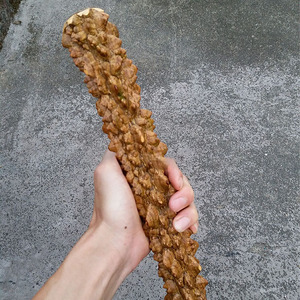 花椒木棒木把玩木手棍木站杆按摩棒健身棍老人实木拐杖练功经络