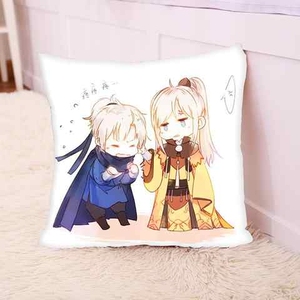 侠肝义胆沈剑心周边抱枕剑网3动漫叶英方形坐靠垫同款枕头