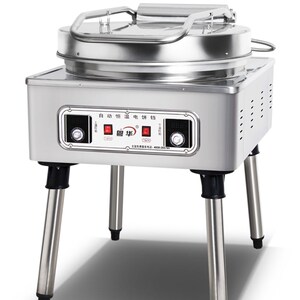 商用1680型悬浮大饼机煎饼机特大电饼铛双面t加热酱香饼烙饼锅