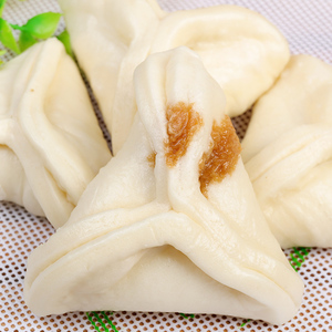 tb7121592075淘宝包邮小东北面点800克奶黄包豆沙包加热即食方便