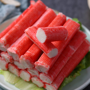 蟹肉棒500g手撕蟹味棒蟹足棒关东煮火锅食材日本日式大奇蟹柳寿司