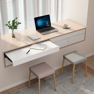 定制实木飘窗柜阳台储物柜窗台抽屉式置物落地柜矮柜子写字书桌子