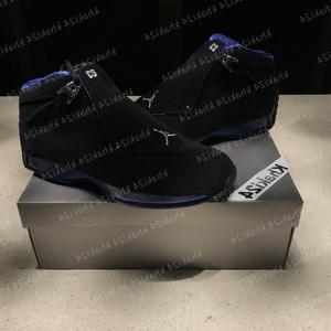 000人付款淘宝air jordan 18 og asg aj18 乔18白蓝黑蓝橙黄蓝色大红