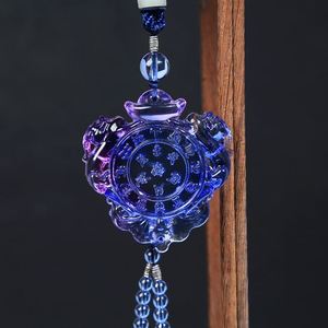 星符开泰福禄车挂十二星座星符保泰挂饰"招财保平安"汽