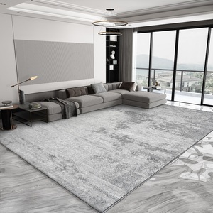 轻奢客厅地毯极简沙发茶几地垫北欧高级感家用卧室床边毯2024新款