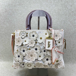 盛唐【中古优品】二手包包coach白色花朵rouruedlx261998 00028