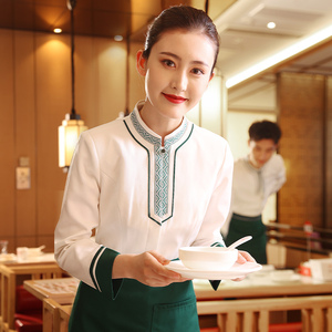 酒店服务员套装春