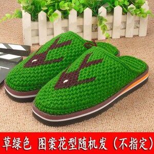 针织毛线鞋女款