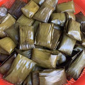 广西糍粑糯米糍红糖花生芝麻馅芭蕉香蕉叶糍粑传统手工新鲜现包发