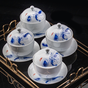 青花瓷炖盅汤盅