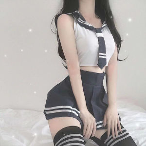 jk制服纯欲情趣内衣女极度诱惑网衣裙可爱丝袜性感免脱激情高潮骚