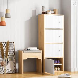 小巧型墙角三角带门鞋架小窄门口鞋柜2021年新款迷你超窄拐角转角