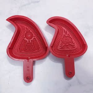 潮汕粿印模具家用红桃粿果印塑料做粿工具神器鼠壳粿闽南龟粿印模