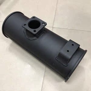 挖掘机山河智能50/60/70消声器 消音器 出气管 烟筒 排气管配件