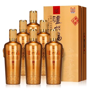 泸州老窖 泸州福酒藏之道 52度浓香型白酒 500ml*6瓶