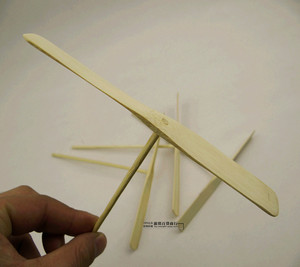 80后儿时回忆纯竹子制作竹蜻蜓儿童竹玩传统怀旧手工玩具飞天仙子