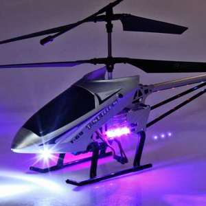 灯光 超大遥控飞机空3.5模型 航耐摔合金儿童玩具遥控直升飞机通