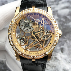二手正品罗杰杜彼王者男表rddbex0699王者之剑全镂空自动机械手表