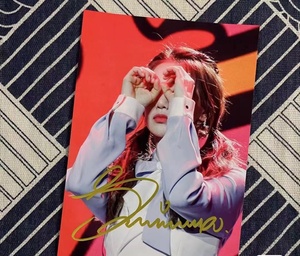 徐梦洁 亲笔签名照正品非印刷活动现场亲签粉丝应援周边产品现货