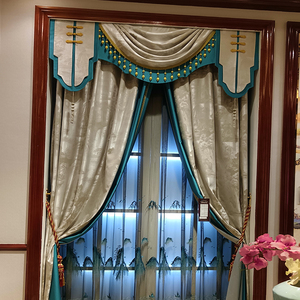 摩力克窗帘纱客厅