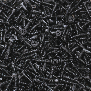 ka黑色十字平沉头尖尾自攻螺丝钉m1.6m1.7m2x4*5/6/7/8/10/12/14