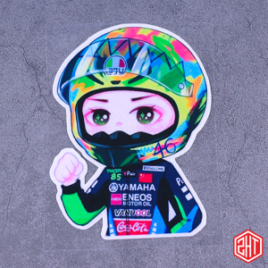 q版王一博明星车贴黑豹tracer贴纸85号电动车摩托车行李箱油箱盖