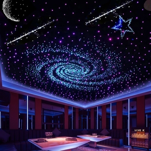 星空顶天花板满天星光纤灯美容院酒吧餐厅科技馆卧室客厅过道阳台