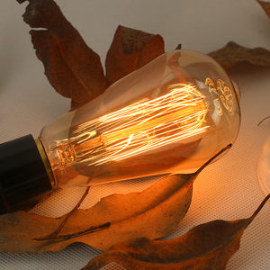 爱迪生钨丝灯泡 灯丝碳丝烟火灯泡复古服装店餐厅装饰光源edsion