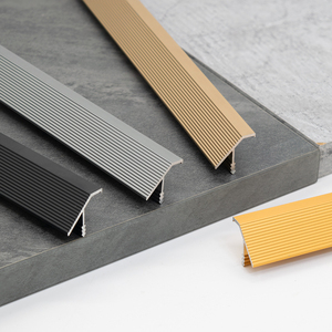 45度斜边拉手隐形橱柜免拉手五金型材开槽隐藏柜门扣板拉手铝合金