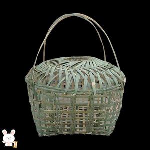 鸡笼家禽圆形竹鹧鸪家用笼子竹制家庭特大鸭笼笼竹编大号养鸡