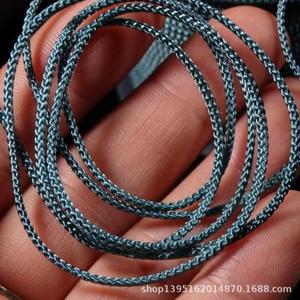 棉线芊波纹编织曼波项链1.5mm842线粗线加密diy绳曼吊坠mm波线1.