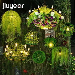 餐吧吊灯烧烤店植物酒吧主题音乐吧台创意樱花绿植装饰灯具餐厅工