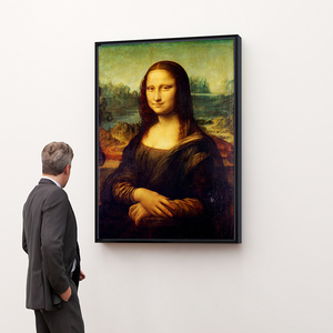 蒙娜丽莎抽象画